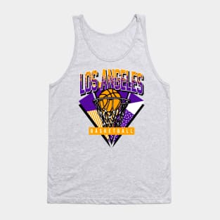 Los Angeles 90 Basketball Throwback Tank Top